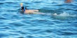 Swimming in Tyrrhenian Sea, Elba Island, Tuscany, Livorno, Italy