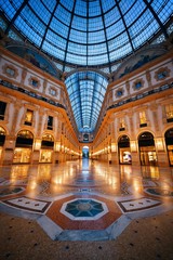 Wall Mural - Galleria Vittorio Emanuele II interior