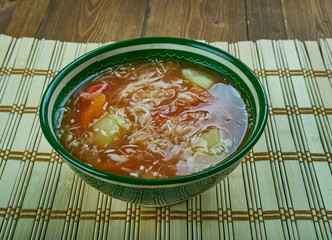 Wall Mural - Armenian winter soup