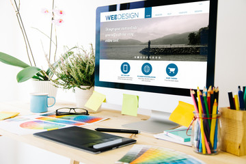 Poster - web design studio