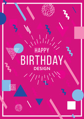Poster - Vector frame for text and labels