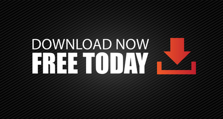 Aufkleber - Free Download Button