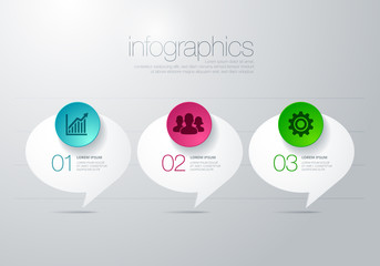 Poster - moderne vektor darstellung diagramme und grafiken mit balken
