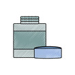 © djvstock - Natural medicine bottle icon vector illustration graphic design