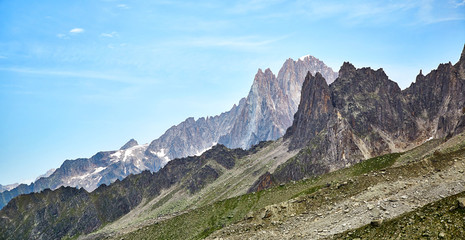 Canvas Print - Landscape of French Alps