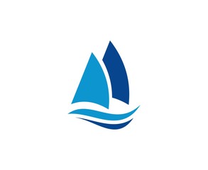 Sticker - Sailing logo