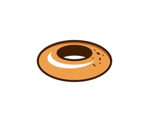 Canvas Print - Donut logo