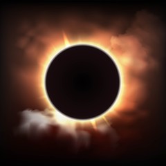 Sticker - Total Sun Eclipse