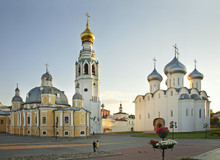 Kremlin Square In Vologda. Russia