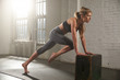 © Erik Valind - Indoor Female Fitness Workout