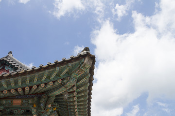 Poster - Beautiful Korean temple