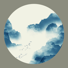 Wall Mural - chinese ink painting