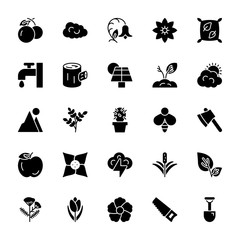 Sticker - Nature and Ecology Solid Icons 2