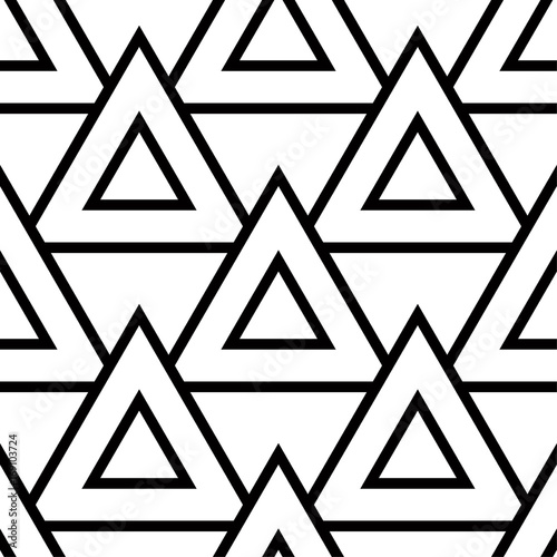 Tapety Geometryczne geometryczny-czarny-i-bialy-bezszwowy-patte