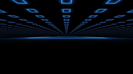 Poster - abstract rectangles motion technology digital hi tech concept background