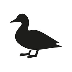 Poster - Duck silhouette icon