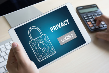 Poster - Privacy Access login PERFORMANCE Identification Password Passcode and Privacy