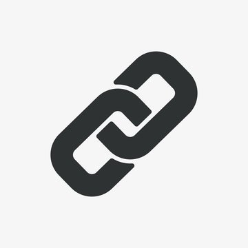 Chain thick line icon