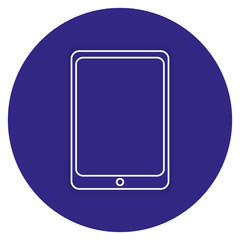 tablet device isolated icon vector illustration design