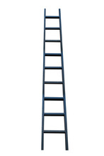 Black Ladder On White Background