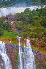 Sticker - Iguazu Falls on border of Argentina