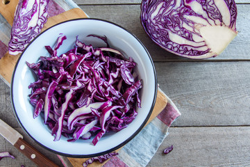 Canvas Print - Red Cabbage