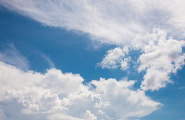 Wall Mural - abstract clould blue sky background