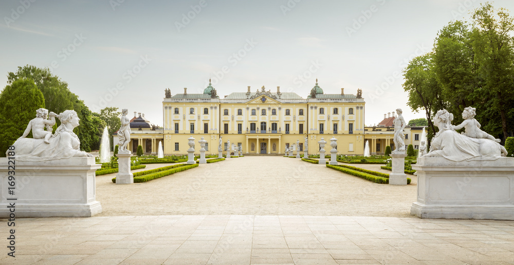 Pałac Branickich w Białymstoku, Polska - obrazy, fototapety, plakaty 