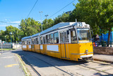 Fototapeta  - Retro tram in Budapest
