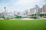 Fototapeta  - racecourse in Hong Kong