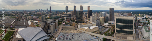 Plakat Aerial Downtown Atlanta USA