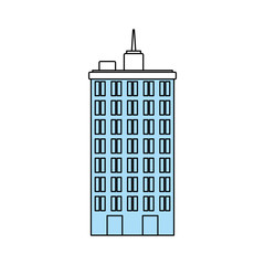 Wall Mural - City building tower icon vector,illustration graphic design