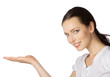 © vgstudio - Business woman showing, isolated