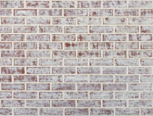 Whitewashed Brick Wall Texture Or Background