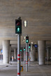 Green pedestrian traffic lights, walk