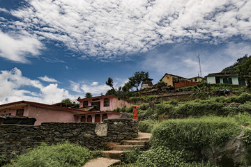 Wall Mural - Walking towards Heaven