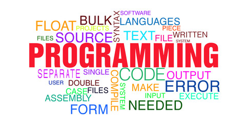 Colorful Programming background and wallpaper