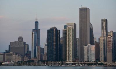 Fototapete - Chicago Skyline view