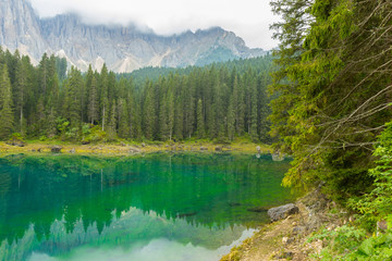  Lake of Carezza, Dolomites, South tirol