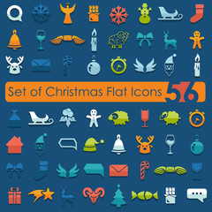 Sticker - Set of Christmas icons