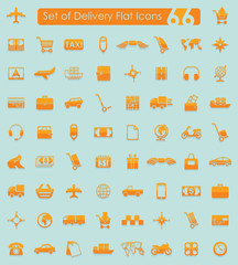 Sticker - Set of delivery icons