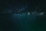 Fototapeta Kosmos - Sparkling Star Galaxy In Universe Infinity Background
