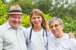 © Ocskay Mark - Medical doctor with elderly couple