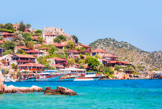 Kekova island (ucagiz -Kale), Antalya Turkey