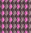 Curves, abstract, decorative background, seamless, dark gray, vector. Vertical pink and gray wide lines on a dark gray field. Line rhythmically constrict and dilate. Geometric, colored background. 