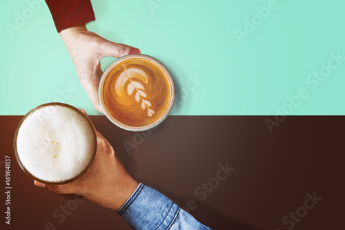 Fotografía Different Personalities Taste in Beverage of People Concept, Difference Diverse