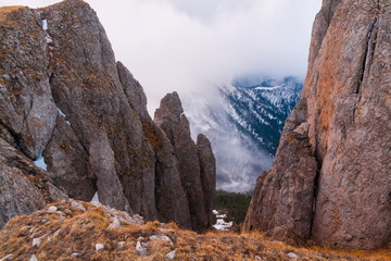 Wall Mural - Mountain day autumn