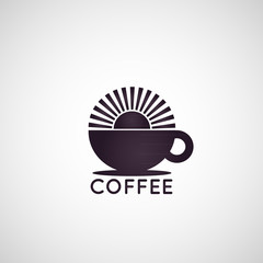 Poster - Coffee logo icon vector illustration