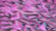 © riakhinantonUkraine - Geometric background made of sharp forms with trendy colors, generative art, 3D render.