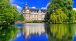 Great castles of Loire Valle - beautiful elegant Chateau de Serrant. France